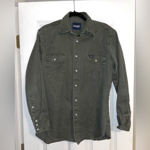 Wrangler Long Sleeve Pearl Snap